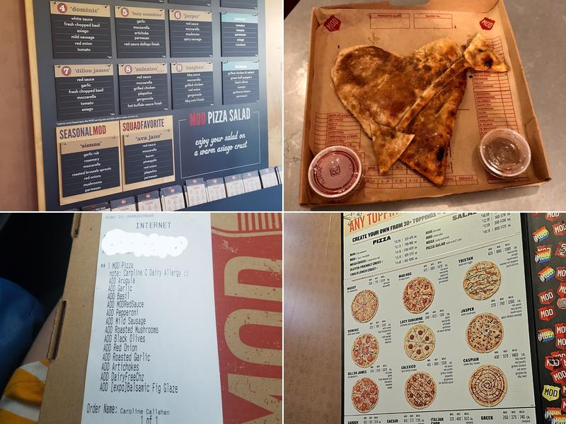 MOD Pizza Menu