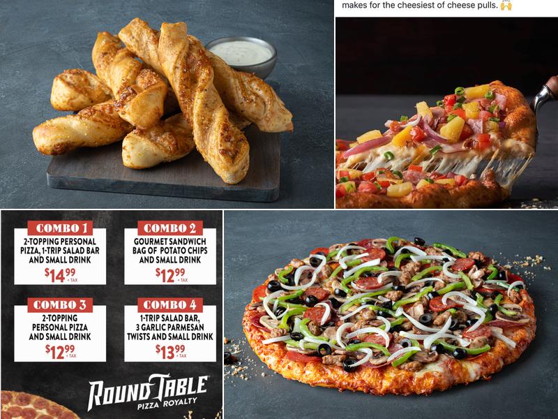 Round Table Pizza Menu