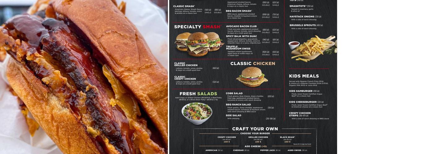 Smashburger Menu
