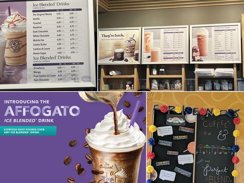The Coffee Bean & Tea Leaf Menu