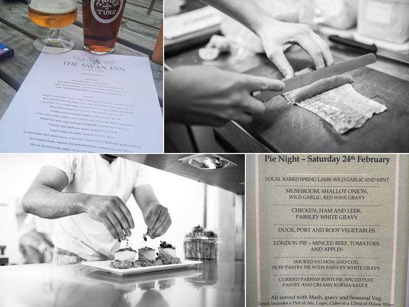 The Swan Inn, Newland Menu