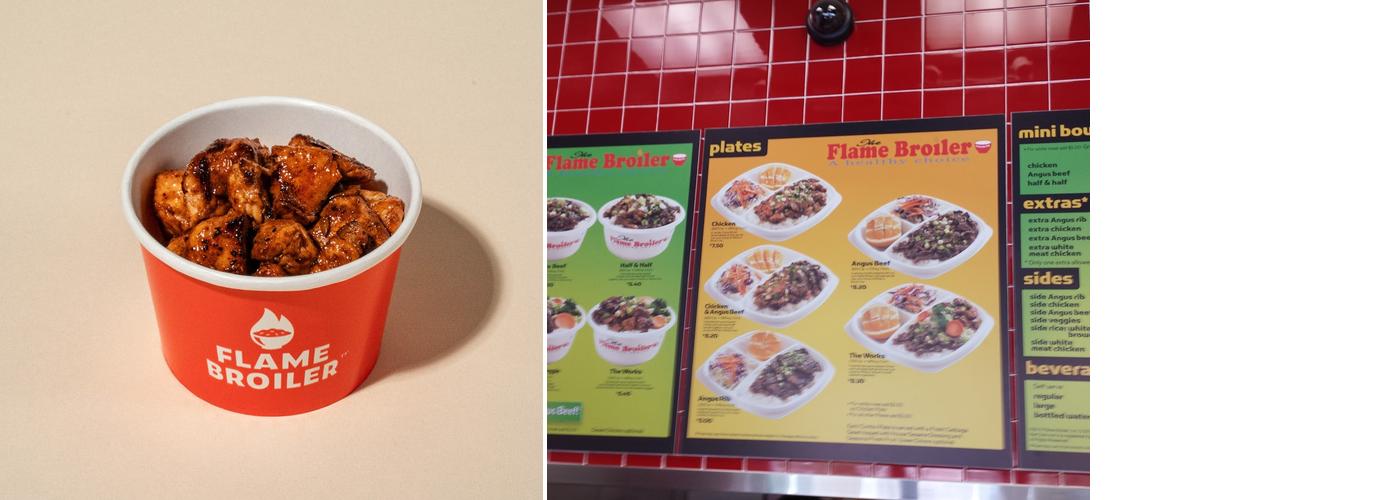 Flame Broiler Menu