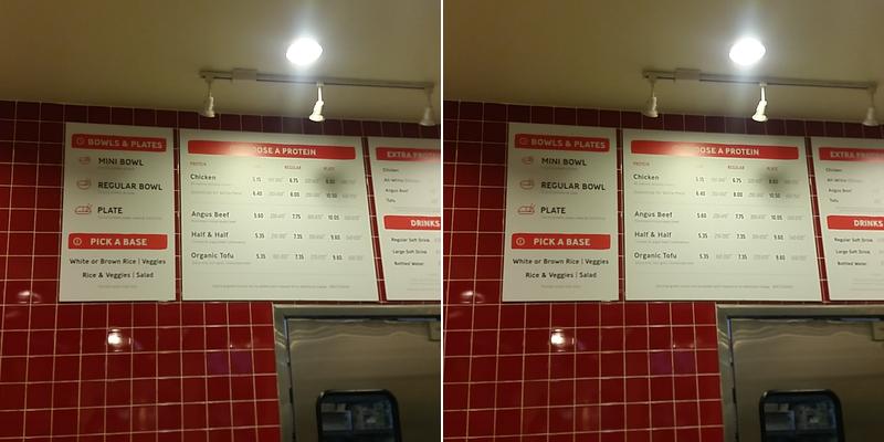 Flame Broiler Menu