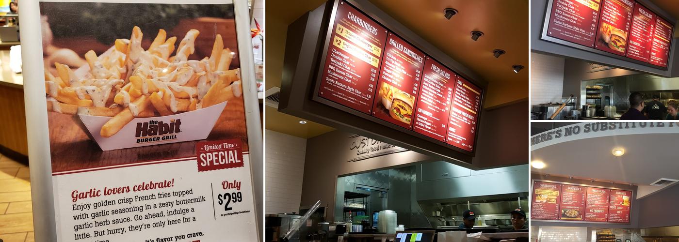 Habit Burger & Grill Menu