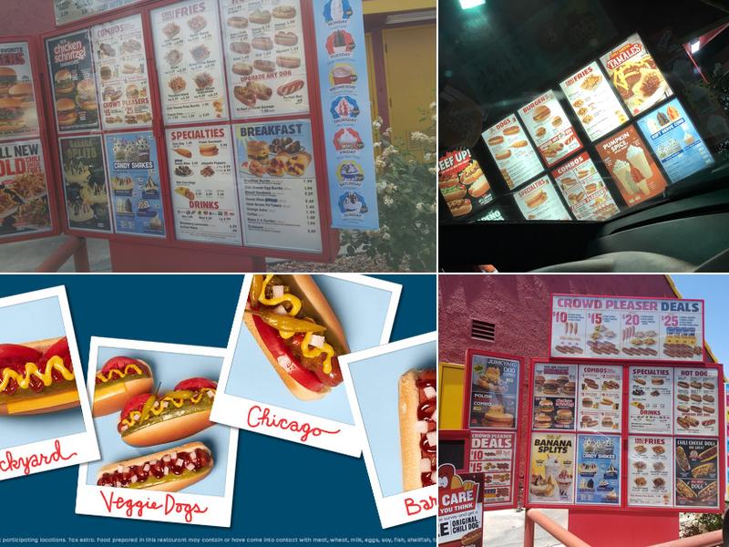 Wienerschnitzel Menu