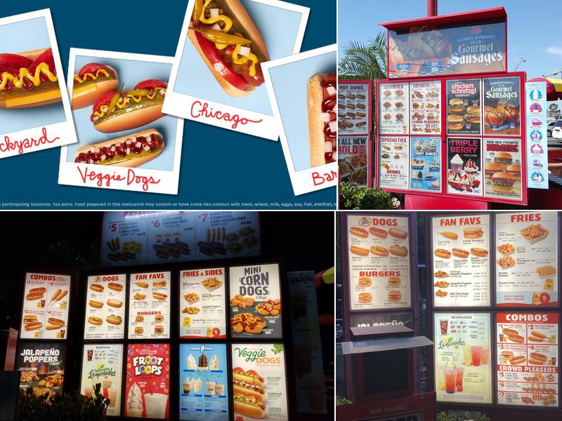 Wienerschnitzel Menu