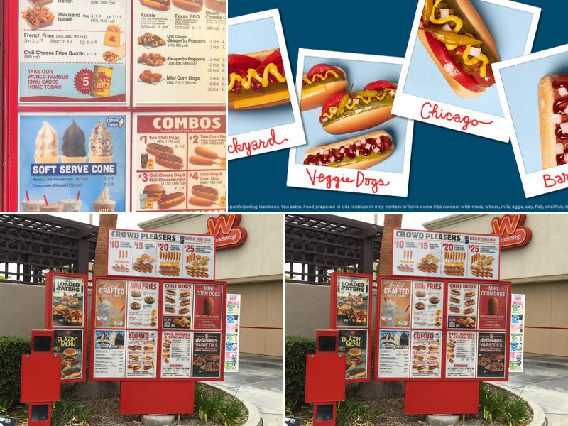 Wienerschnitzel Menu