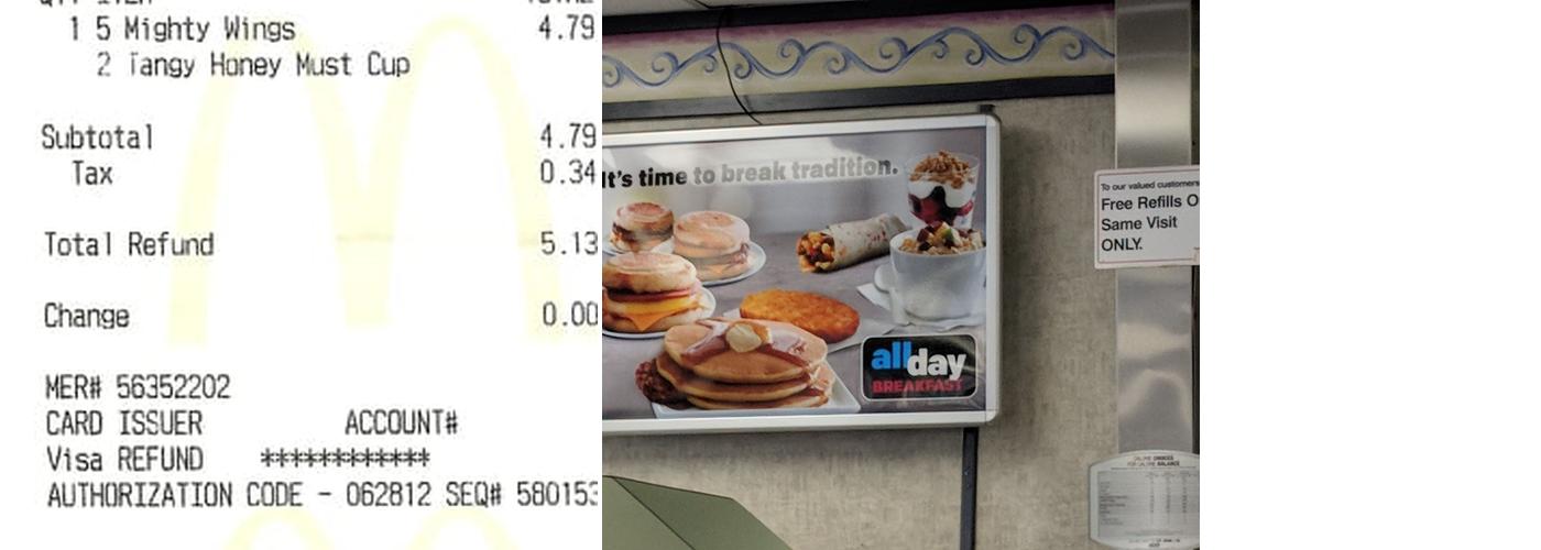 McDonald's Menu
