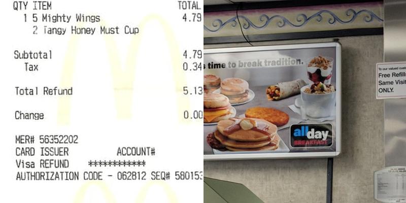 McDonald's Menu