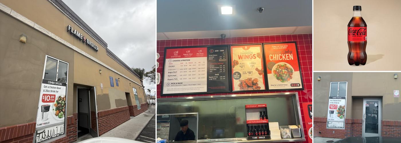 The Flame Broiler Menu