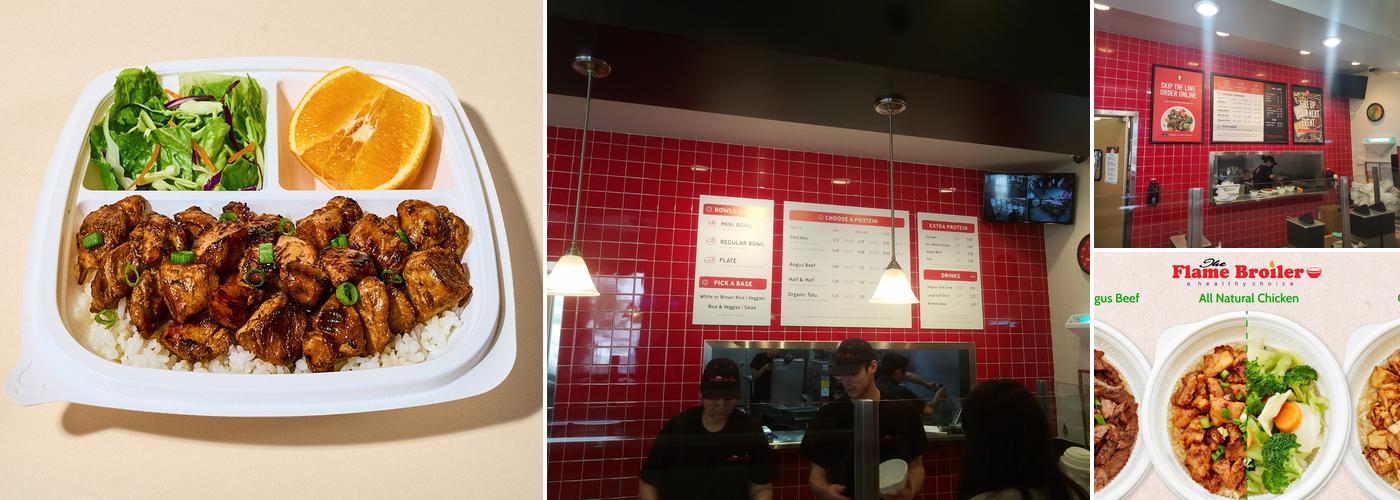 Flame Broiler Menu