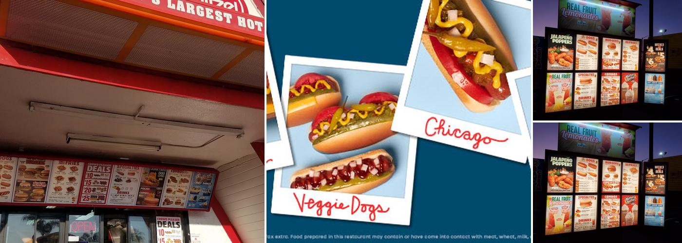 Wienerschnitzel Menu