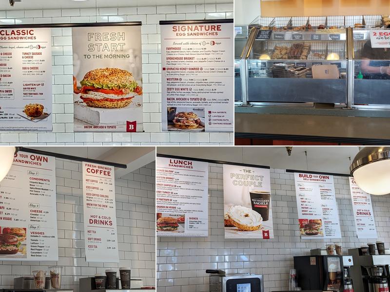 Bruegger's Bagels Menu