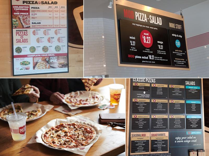 MOD Pizza Menu