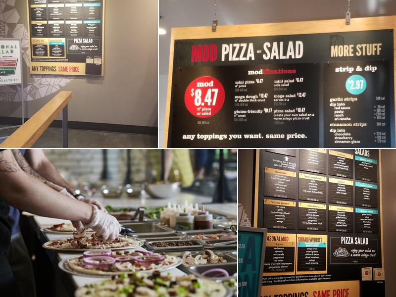 MOD Pizza Menu