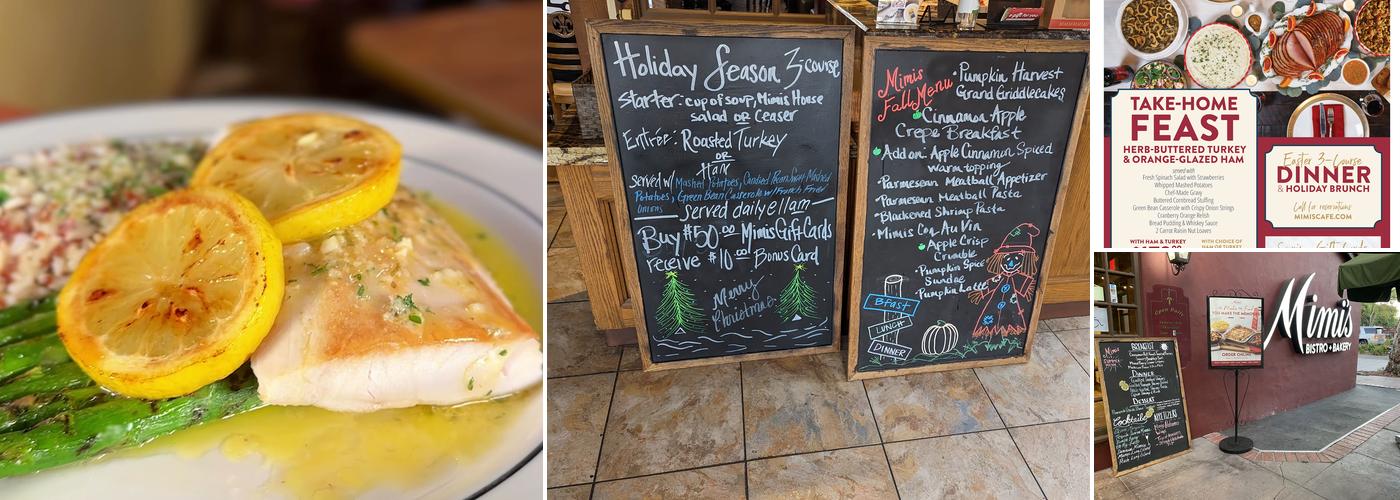 Mimi's Cafe Menu