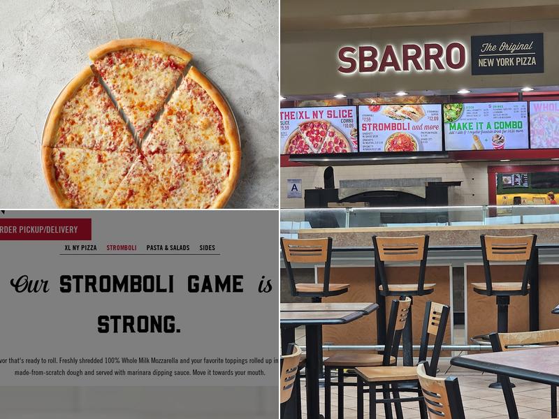 Sbarro Menu