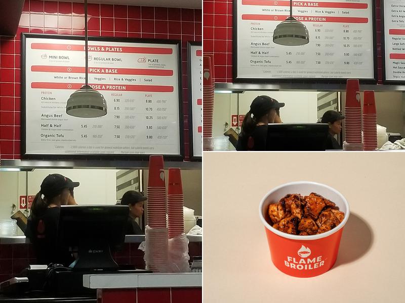 Flame Broiler Menu