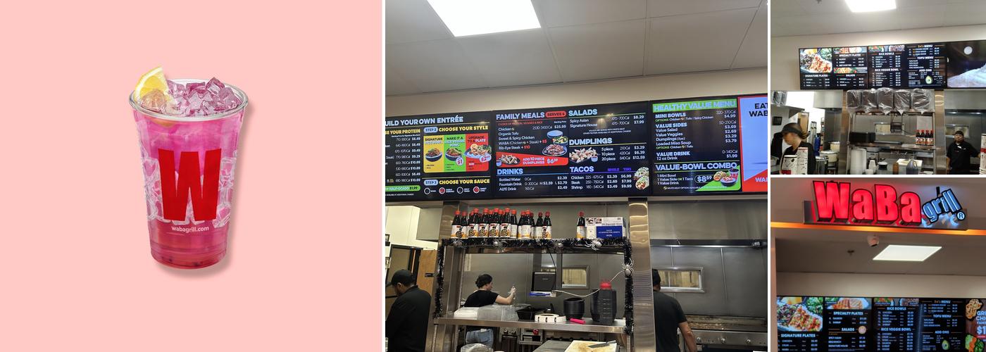 WaBa Grill Menu