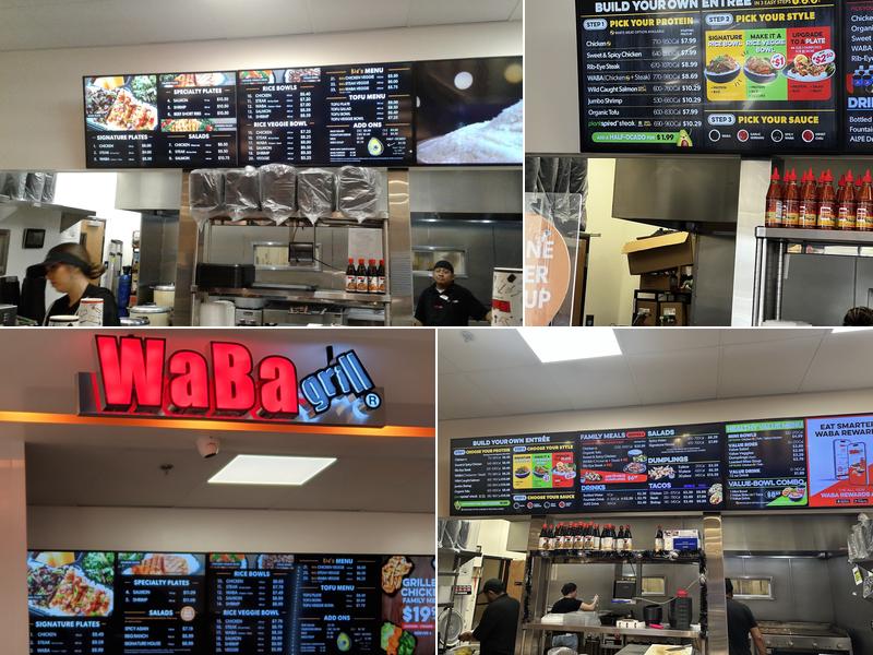 WaBa Grill Menu
