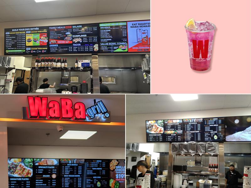 WaBa Grill Menu