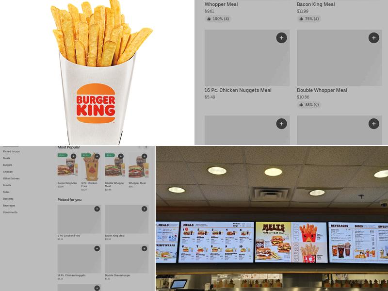 Burger King Menu