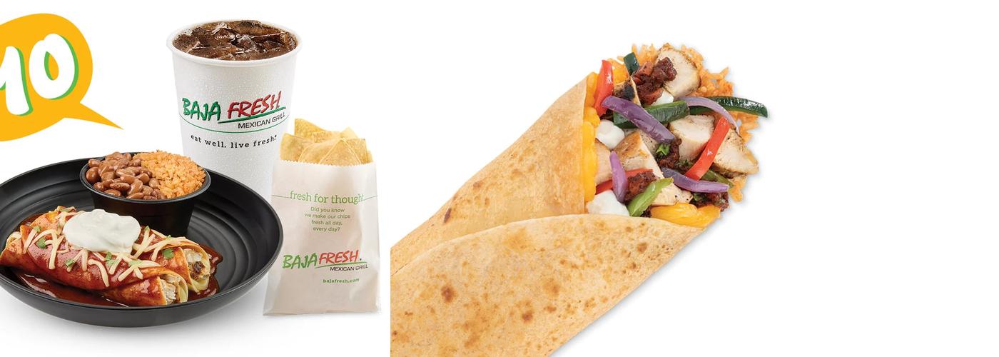 Baja Fresh Menu