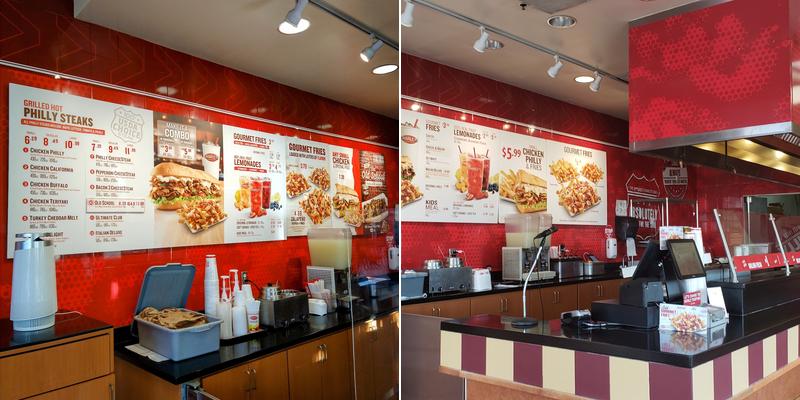 Charleys Cheesesteaks Menu