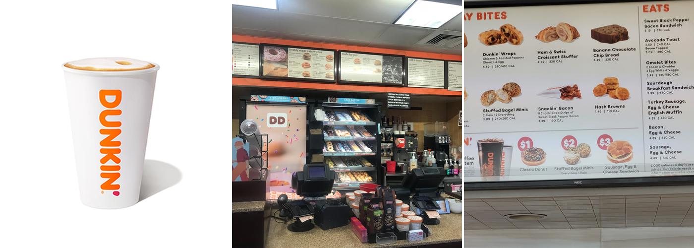 Dunkin' Menu
