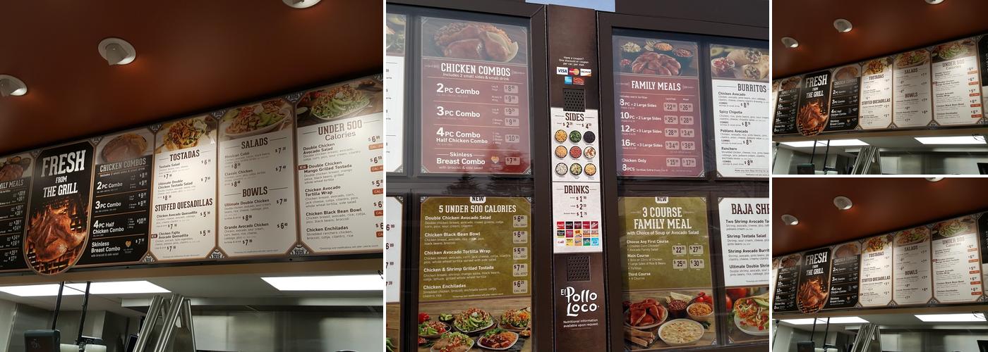 El Pollo Loco Menu