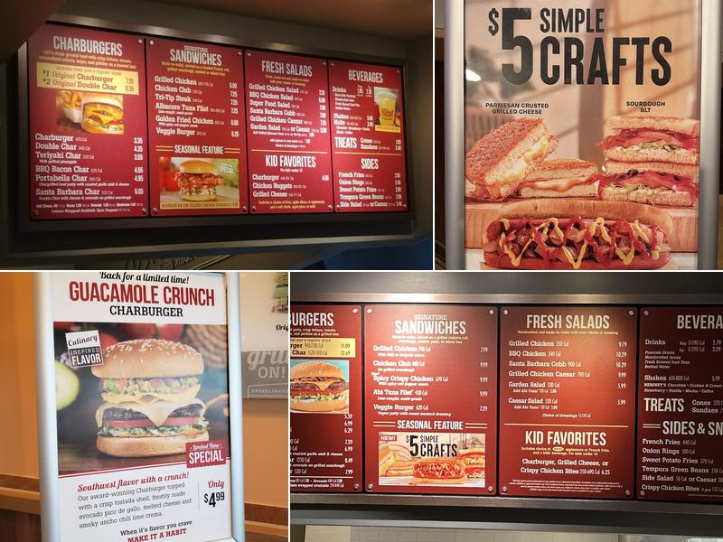 Habit Burger & Grill Menu