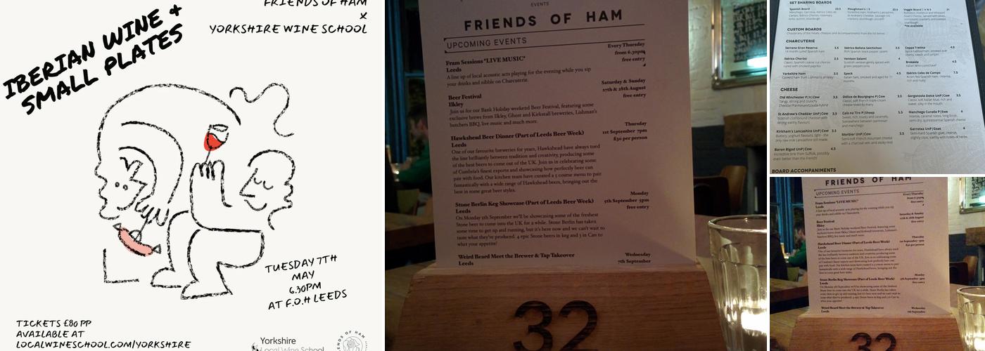 Friends of Ham Menu