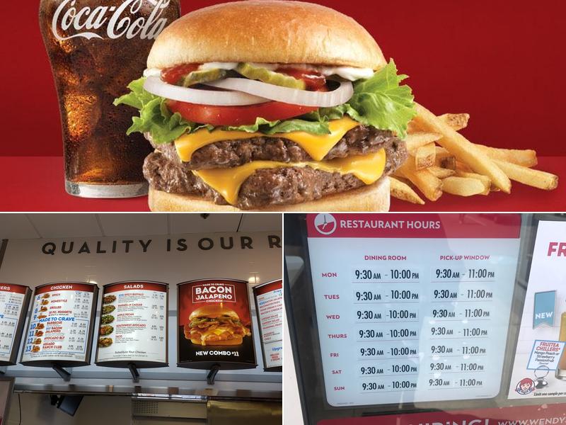 Wendy's Menu