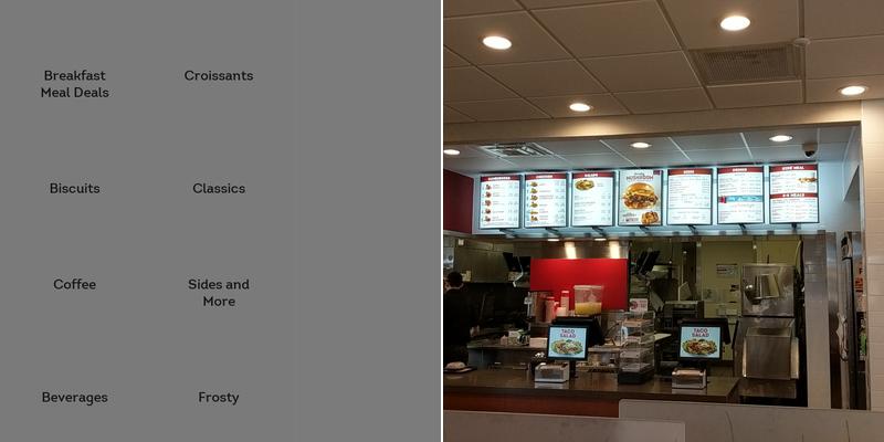Wendy's Menu
