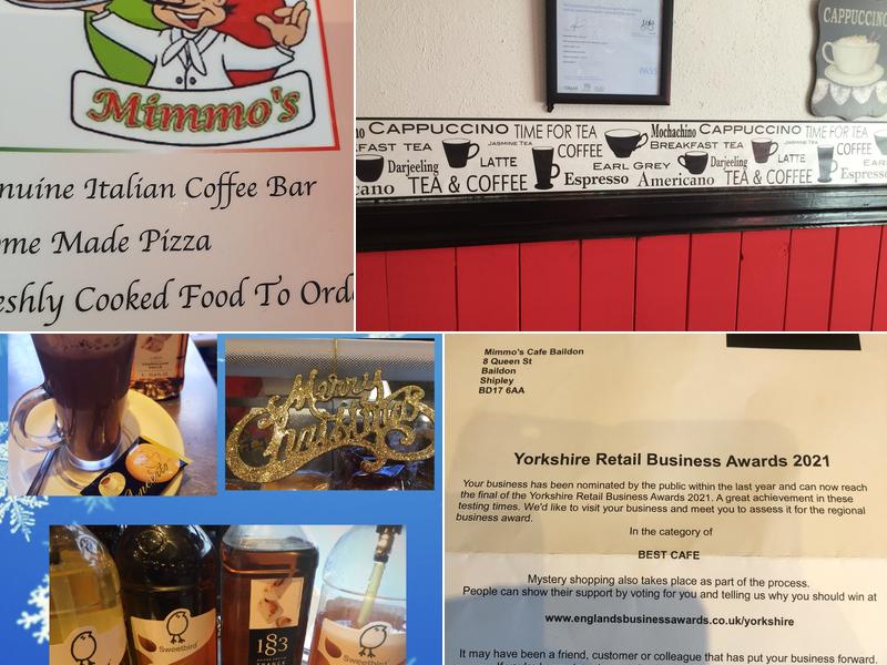 Mimmo's Cafe Baildon Menu