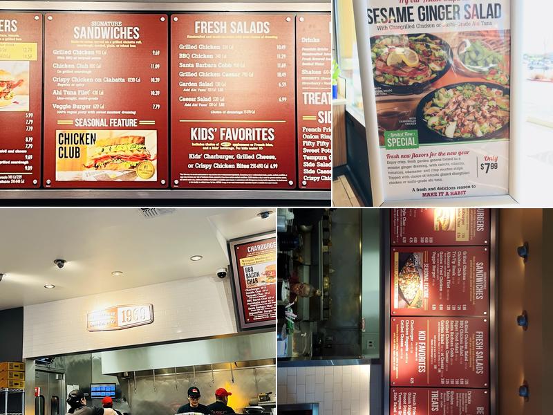 The Habit Burger Grill Menu