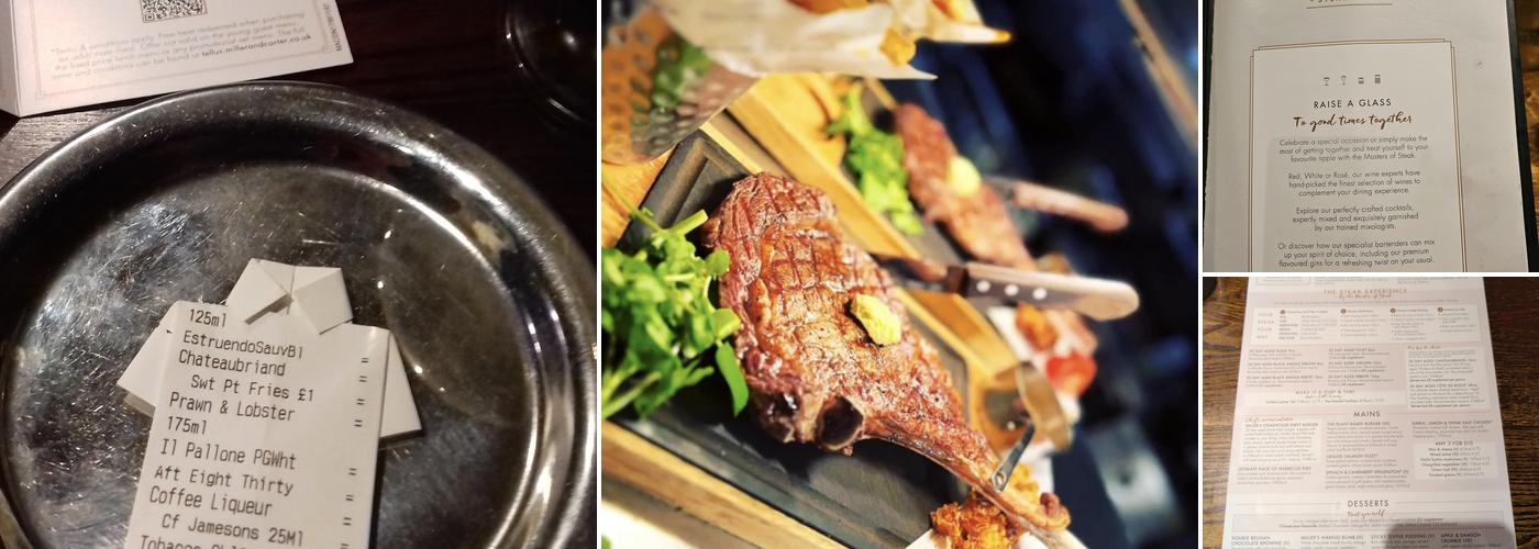 Miller & Carter Mirfield Menu