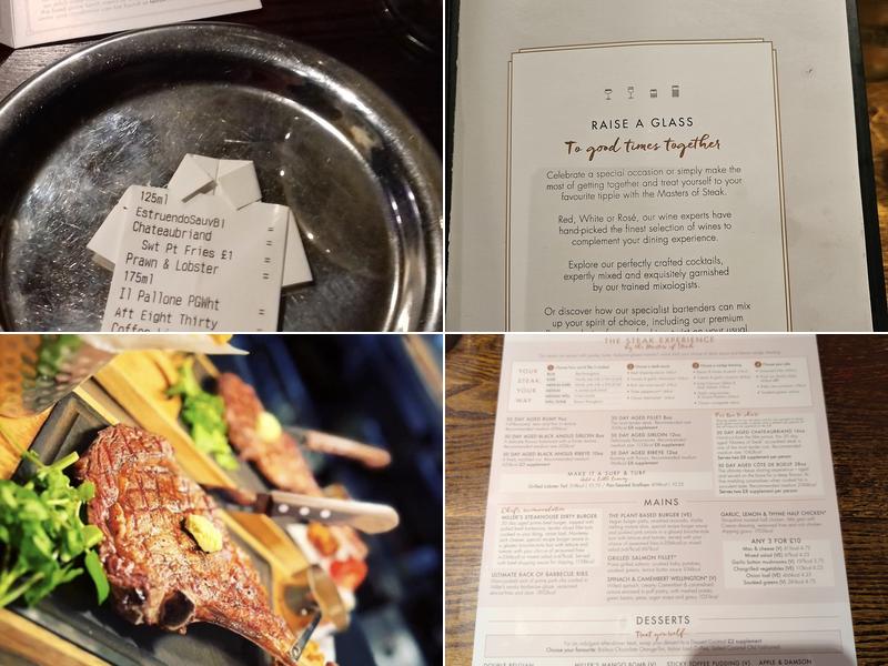 Miller & Carter Mirfield Menu