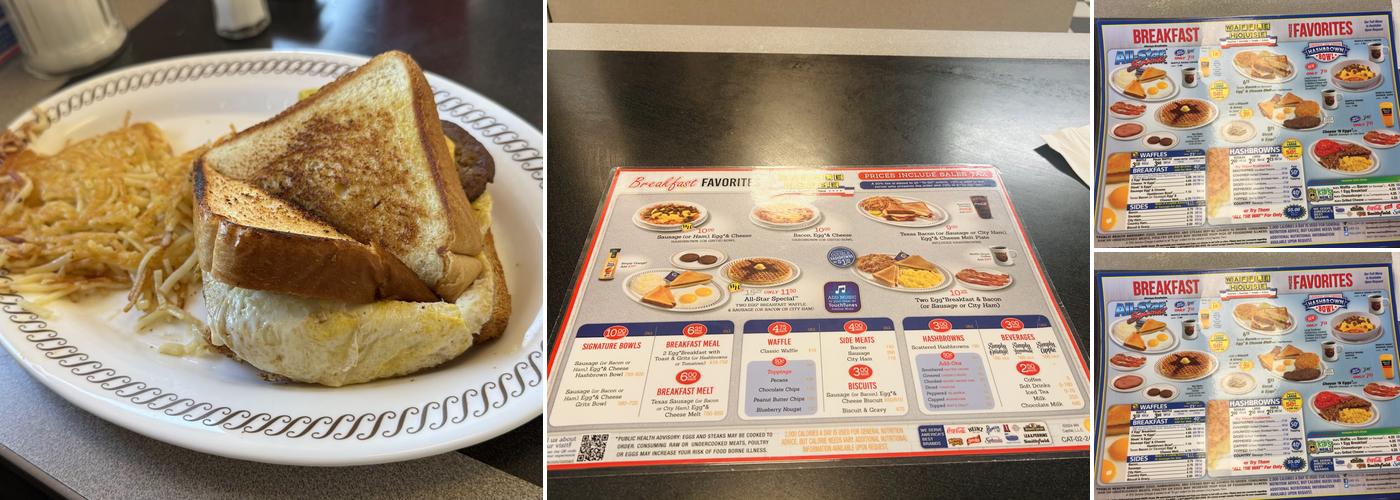 Waffle House Menu