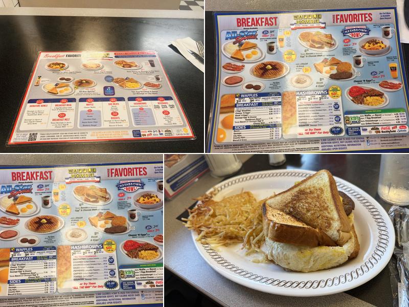 Waffle House Menu