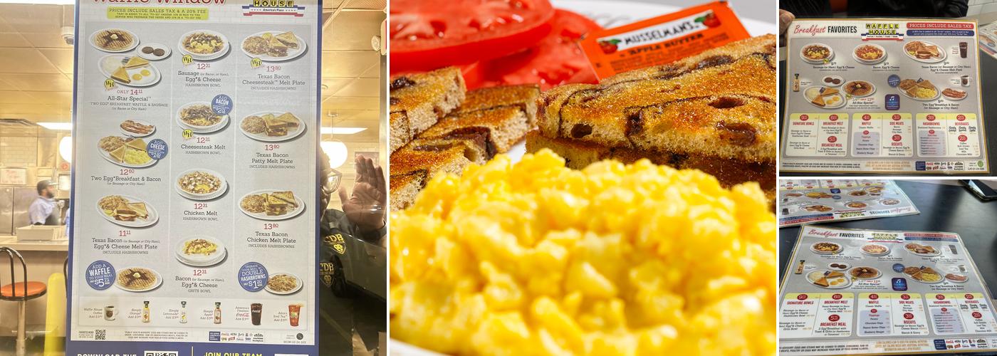 Waffle House Menu