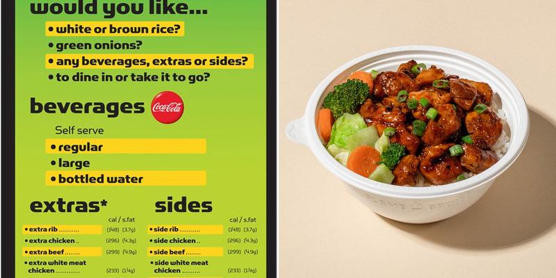 The Flame Broiler Menu