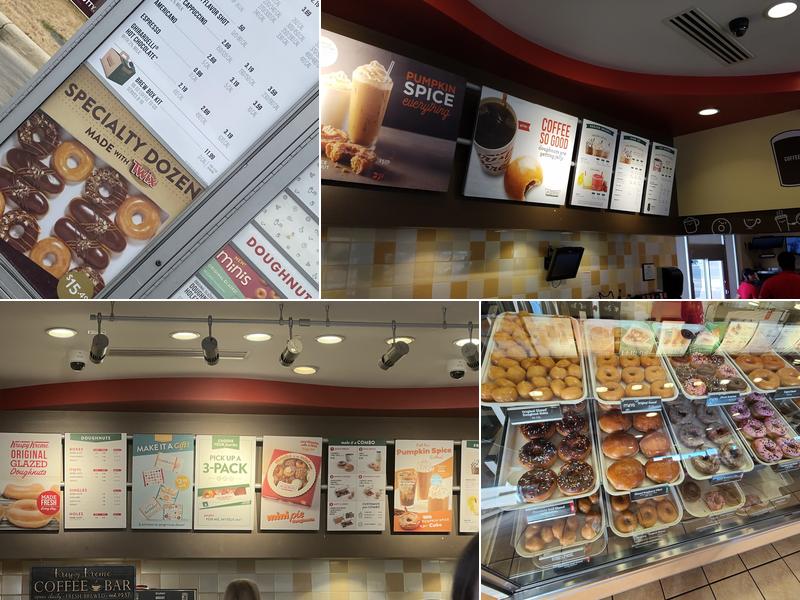 Krispy Kreme Menu