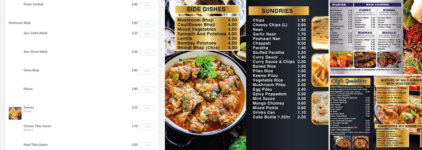The Anmol Menu