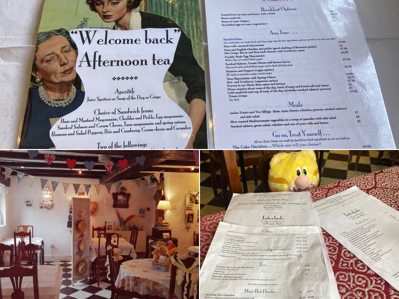 Interlude Tea Room Menu