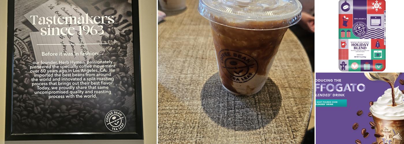The Coffee Bean & Tea Leaf Menu