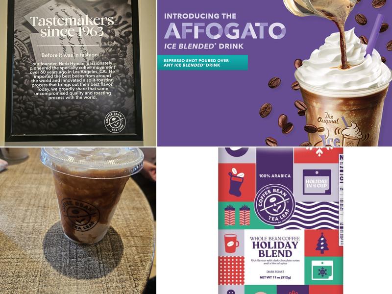 The Coffee Bean & Tea Leaf Menu