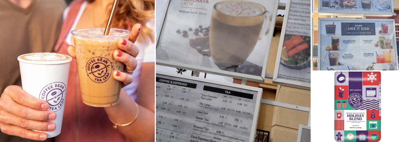 The Coffee Bean & Tea Leaf Menu