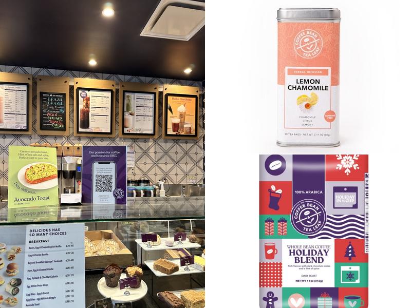 The Coffee Bean & Tea Leaf Menu