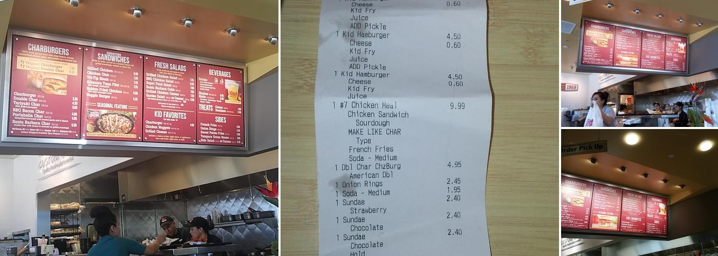 Habit Burger & Grill Menu